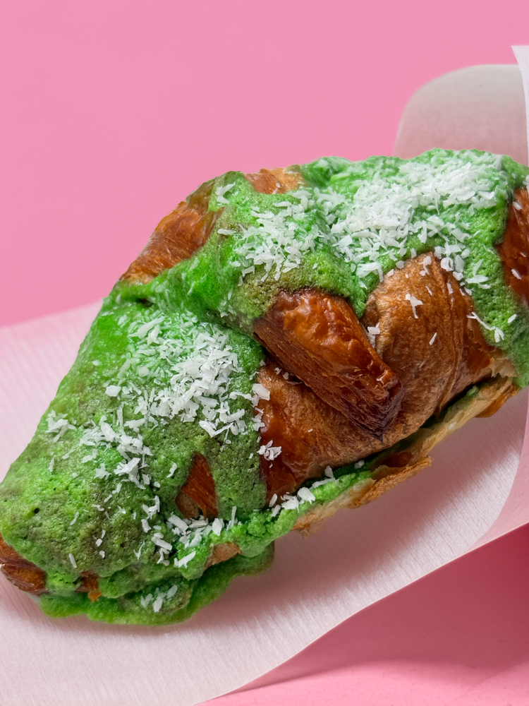 Pandan Almond Croissant (afhaal Groningen)