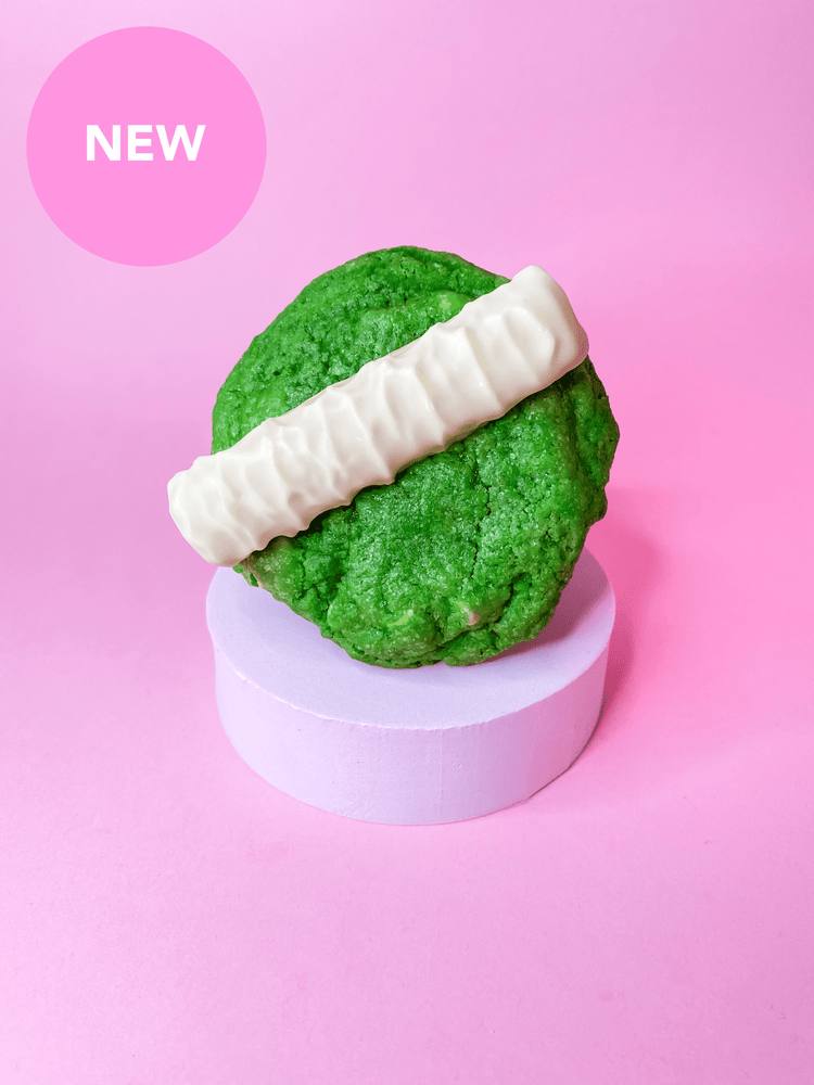 Pandan Chip Cookie met Twix