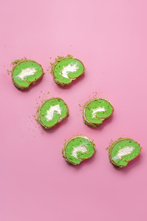 pandan rollcake pandan bolu gulung hou je wafel